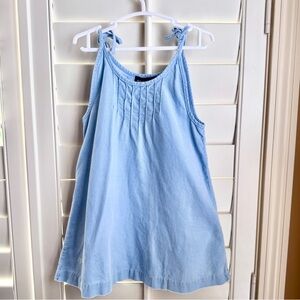 Ralph Lauren Baby-Wale Corduroy Dress 18M – Light Blue, Cotton, Classic Style